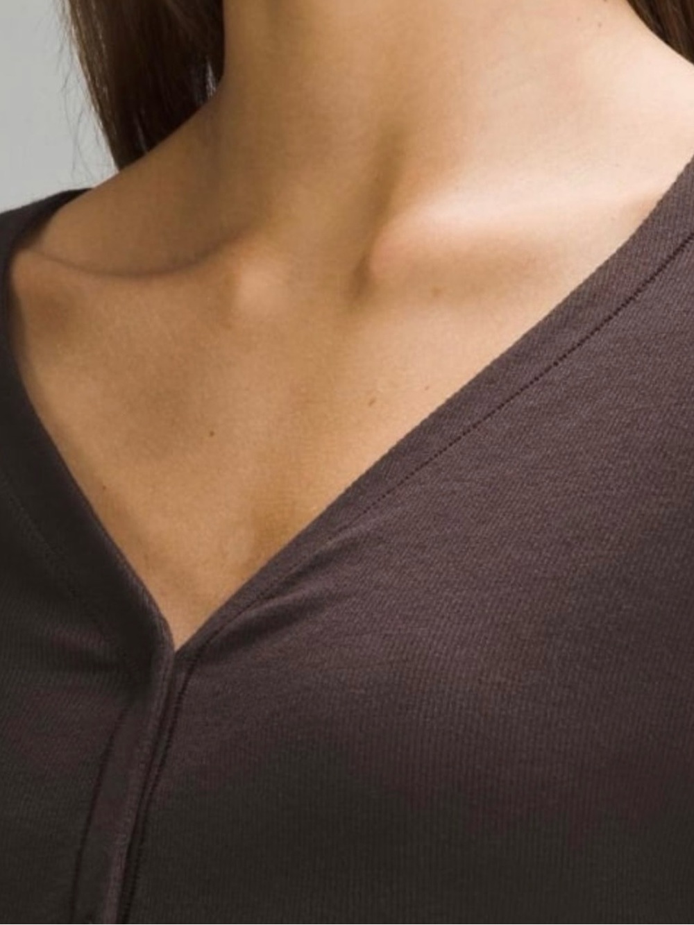 🌺LULULEMON button down ribbed long sleeve top 🌺 - Picture 4 of 12